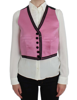 Silk-cotton Blend Torero Inspired Vest - Luxury for You