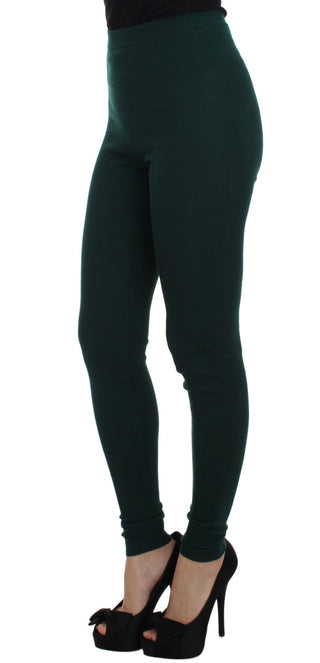 Emerald Treasure High Waist Cashmere Pants - Luxury for You