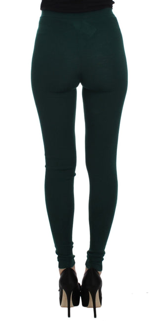 Emerald Treasure High Waist Cashmere Pants - Luxury for You