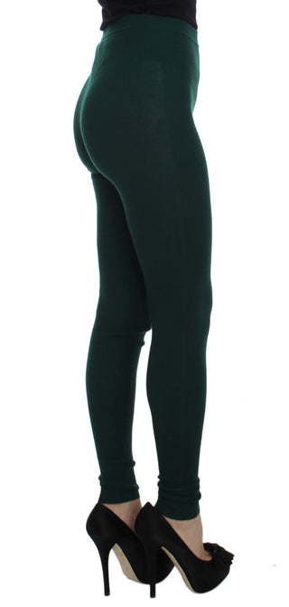 Emerald Treasure High Waist Cashmere Pants - Luxury for You