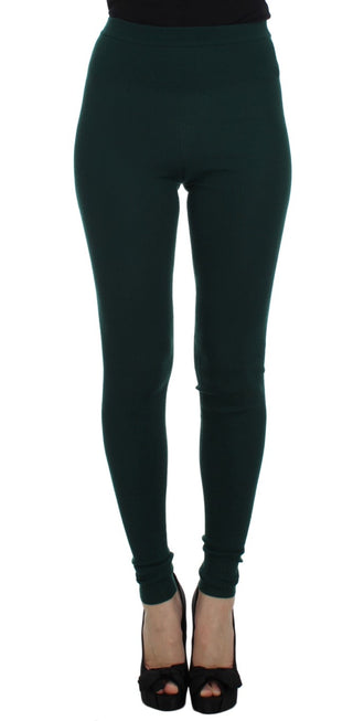 Emerald Treasure High Waist Cashmere Pants - Luxury for You