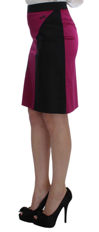 Chic Black And Pink Skirt Suit Ensemble - Luxury for You