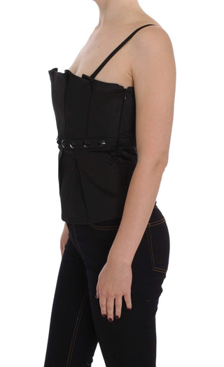 Elegant Black Evening Cami Top - Luxury for You