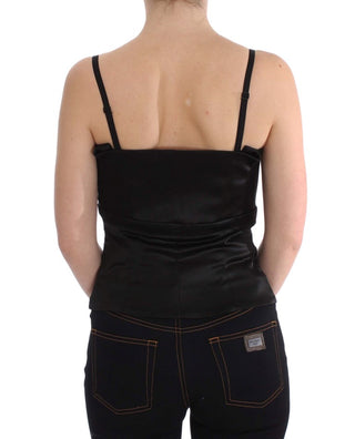 Elegant Black Evening Cami Top - Luxury for You