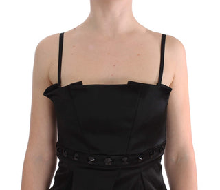 Elegant Black Evening Cami Top - Luxury for You