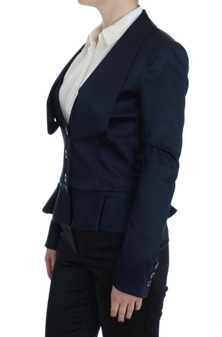 Elegant Blue Blazer Jacket With Designer Flair - Luxury for You