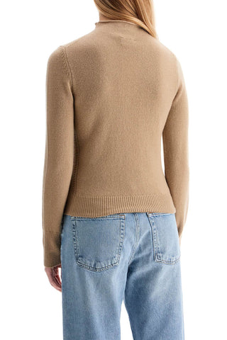 Wool And Cashmere Sweater With Decorative Details