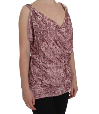 Silk Blend Floral Print Top - Luxury for You