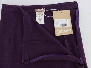 Elegant Purple Pencil Skirt - Luxury for You