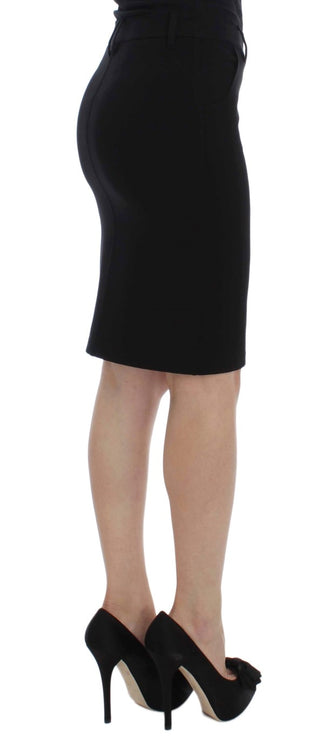 Elegant Black Pencil Skirt For Chic Look - Luxury for You