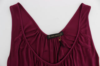 Elegant Purple Rayon Cami Blouse - Luxury for You