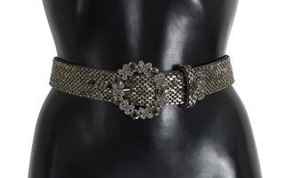 Embellished Sequined Wide Waist Belt - Luxury for You