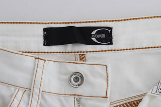 Chic White Slim Fit Denim - Luxury for You