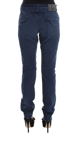 Chic Regular Fit Blue Denim Jeans - Luxury for You