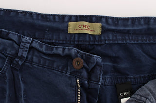 Chic Regular Fit Blue Denim Jeans - Luxury for You