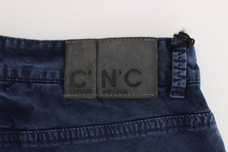 Chic Regular Fit Blue Denim Jeans - Luxury for You