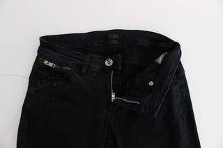 Sleek Slim Fit Designer Jeans In Classic Black - Luxury for You