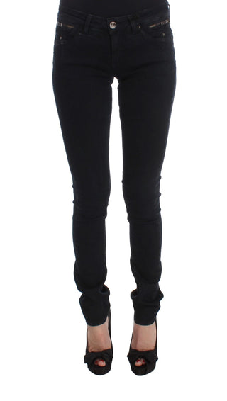 Sleek Slim Fit Designer Jeans In Classic Black - Luxury for You