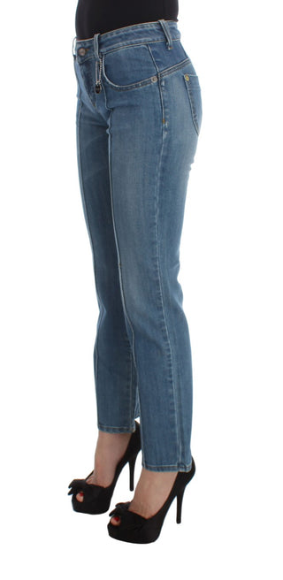 Chic Slim Fit Blue Jeans For The Modern Woman - Luxury for You