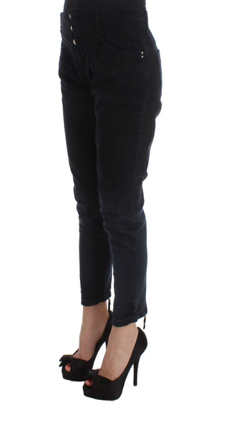 Sleek Slim Fit Black Denim Jeans - Luxury for You