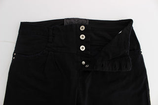 Sleek Slim Fit Black Denim Jeans - Luxury for You