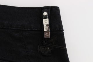 Sleek Slim Fit Black Denim Jeans - Luxury for You