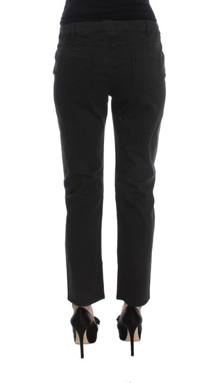 Chic Black Regular Fit Denim Jeans - Luxury for You