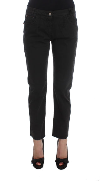 Chic Black Regular Fit Denim Jeans - Luxury for You