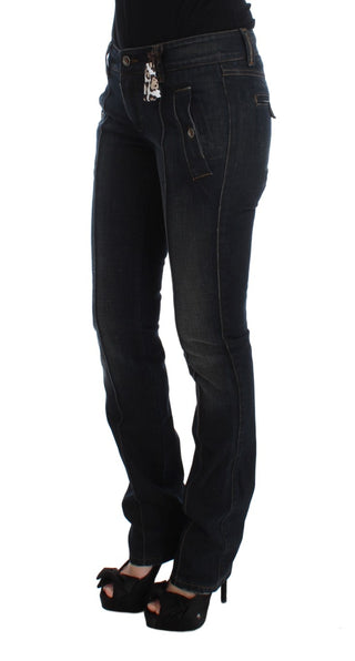 Chic Slim Fit Italian Cotton Jeans - Luxury for You