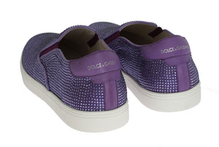 Elegant Purple Strass Fashion Sneakers - Luxury for You