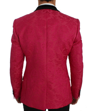 Floral Brocade Single-breasted Blazer - Luxury for You