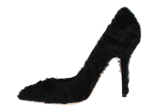 Elegant Pumps In Luxe Xiangao Fur Leather - Luxury for You