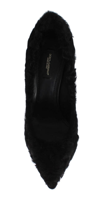 Elegant Pumps In Luxe Xiangao Fur Leather - Luxury for You