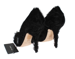 Elegant Pumps In Luxe Xiangao Fur Leather - Luxury for You