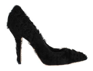 Elegant Pumps In Luxe Xiangao Fur Leather - Luxury for You