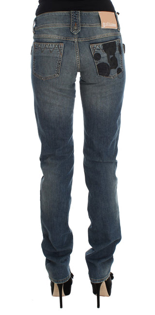 Chic Slim Fit Bootcut Jeans In Blue Wash - Luxury for You