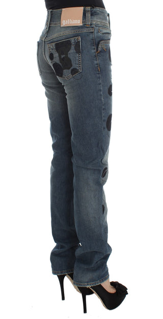 Chic Slim Fit Bootcut Jeans In Blue Wash - Luxury for You