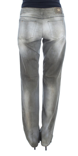 Chic Gray Wash Boyfriend Jeans - Luxury for You