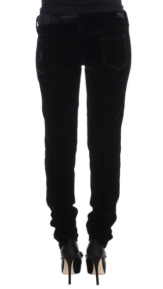 Elegant Black Slim Fit Trousers - Luxury for You