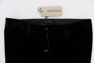 Elegant Black Slim Fit Trousers - Luxury for You