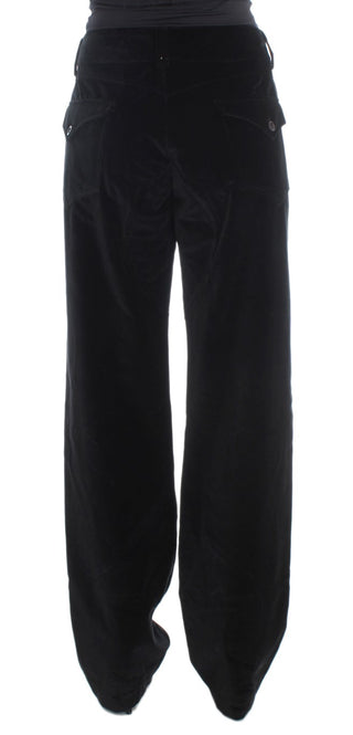 Chic Black Straight Fit Cotton Jeans - Luxury for You