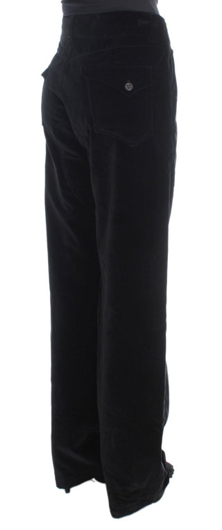 Chic Black Straight Fit Cotton Jeans - Luxury for You