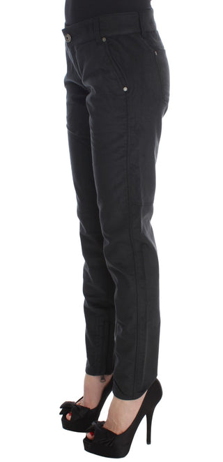 Chic Black Regular Fit Trousers - Luxury for You