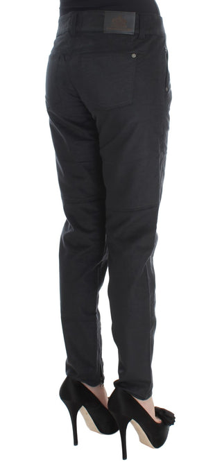 Chic Black Regular Fit Trousers - Luxury for You