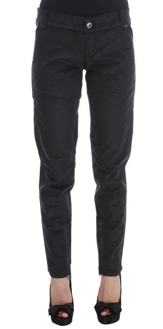 Chic Black Regular Fit Trousers - Luxury for You