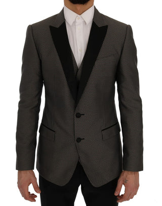 Multicolor Patterned Slim Fit Blazer - Luxury for You