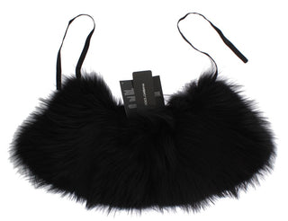 Black Fox Fur Chic Shoulder Wrap - Luxury for You