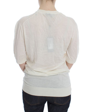 Elegant White Cashmere Sweater - Luxury for You