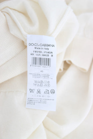 Elegant White Cashmere Sweater - Luxury for You