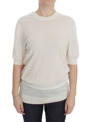 Elegant White Cashmere Sweater - Luxury for You